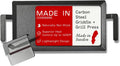 Made In Kookgerei - Koolstofstaal Bakplaat - Inductie Compatibel - Made In Sweden - Professioneel kookgerei(Rectangular Griddle+Press/49.8 x 26.7 x 4 cm)