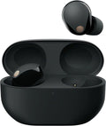 Sony WF-1000XM5 Draadloze Noise Cancelling oordopjes, Bluetooth, in-ear koptelefoon met microfoon, tot 24 uur batterijduur en snellaadfunctie, IPX4 waterbestendig, werkt met iOS  Android - Zilver(Black)