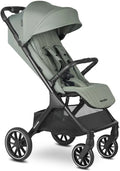 Easywalker Jackey² XL Buggy, Voor kinderen van 0-22 kg, In één seconde automatisch opvouwbaar, Ruime Buggy met XL wielen, Zonnekap  boodschappenmand, Geschikt voor autostoeltje - Agave groen