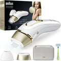 Braun IPL Silk Expert Pro 5 Ontharingsapparaat Voor Vrouwen  Mannen, Nieuwste Generatie IPL Laserontharing, Alternatief Voor Laserontharing, Venus Scheermes, Cadeau Voor Vrouwen, PL5267, Wit/Goud(PL5152, Wit/Goud)